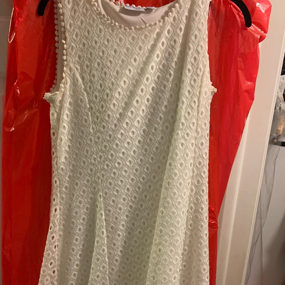 white graduation dress! worn once. kim rogers